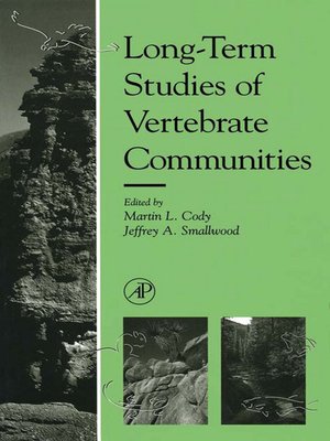 cover image of Long-Term Studies of Vertebrate Communities